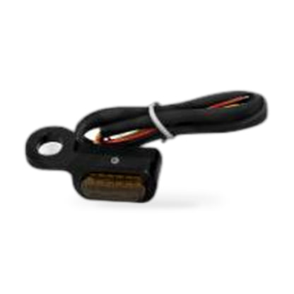 LED Mini Turn Signal Light for Harley Dyna 1999-17 Indicator Blinker Lamp Smoke - ZT2