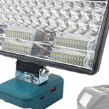 For Makita Battery 18V Li-Ion LED Work Light Workshop Flashlights Torch Camping - XQ1