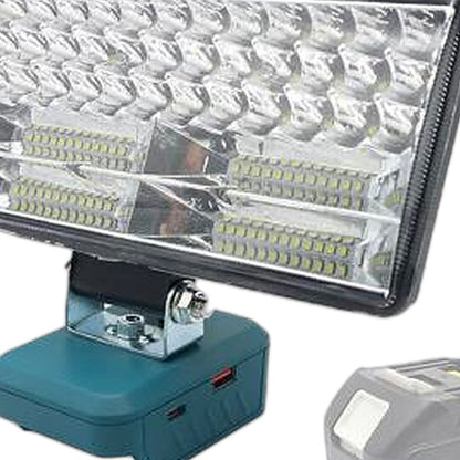 For Makita Battery 18V Li-Ion LED Work Light Workshop Flashlights Torch Camping - XQ1
