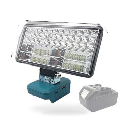 For Makita Battery 18V Li-Ion LED Work Light Workshop Flashlights Torch Camping - ZT2