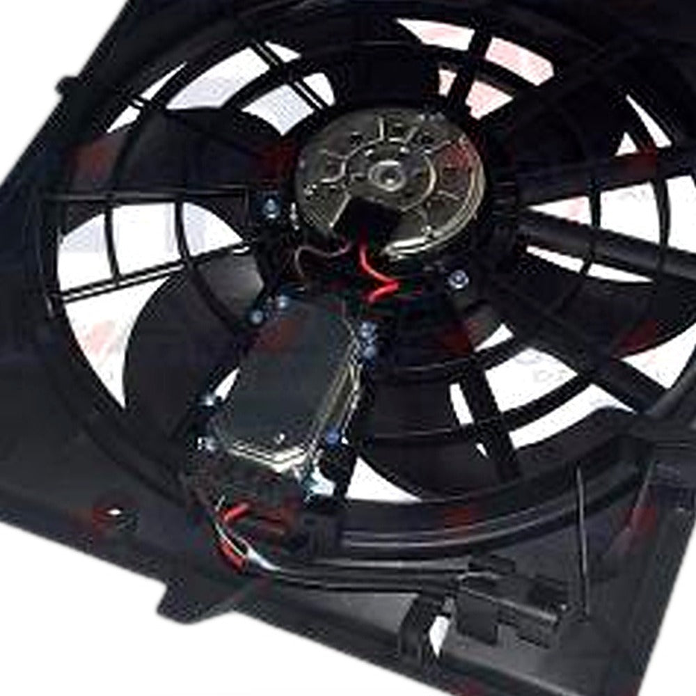 Radiator Cooling Fan for BMW E46 6 blades and with control mod and brush motor - XQ1