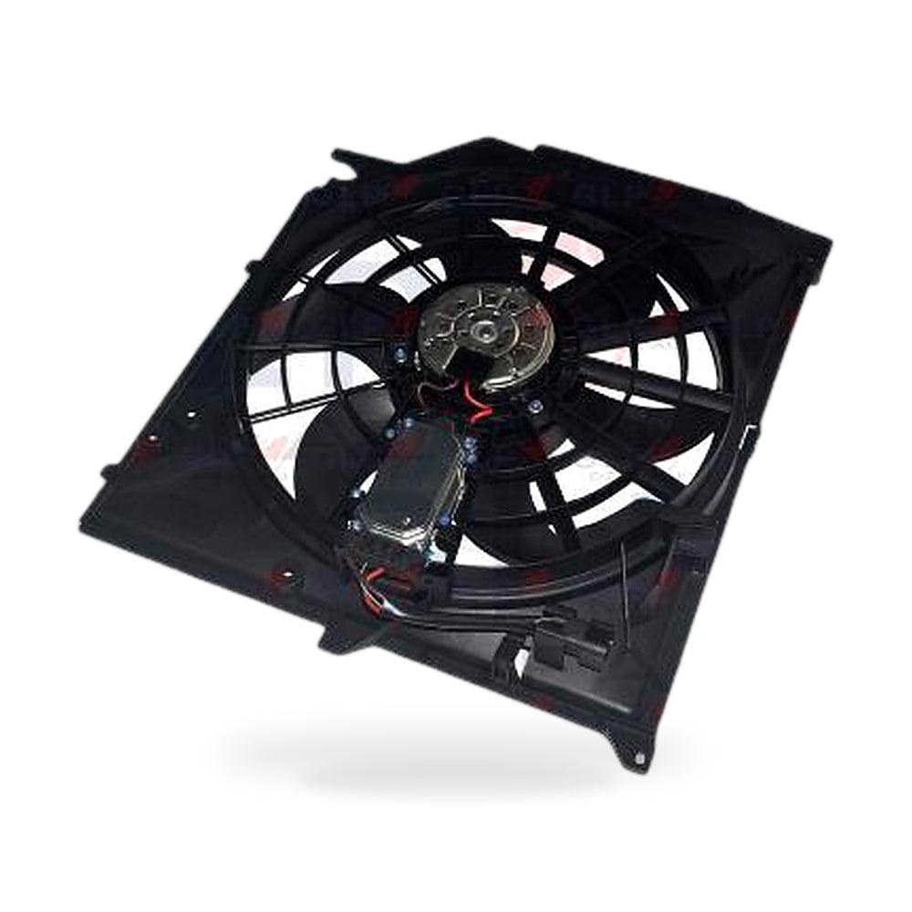 Radiator Cooling Fan for BMW E46 6 blades and with control mod and brush motor - ZT3