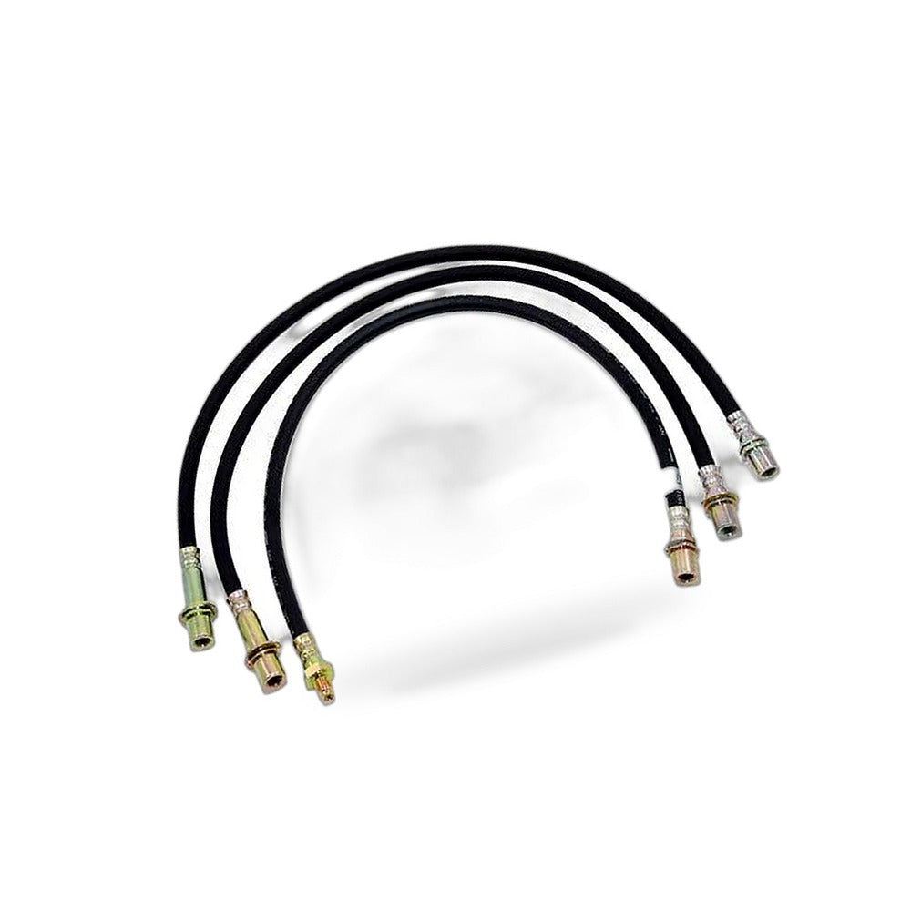 Extended Brake Braided Hose kit Fits Hilux LN46 YN65 YN67 LN65 RN105 LN106 79-97 - BD2