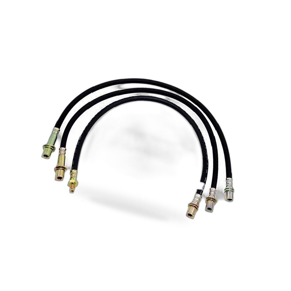 Extended Brake Braided Hose kit Fits Hilux LN46 YN65 YN67 LN65 RN105 LN106 79-97 - BD3