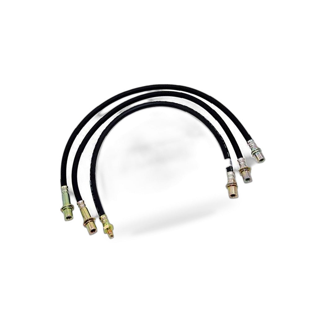 Extended Brake Braided Hose kit Fits Hilux LN46 YN65 YN67 LN65 RN105 LN106 79-97 - BD4