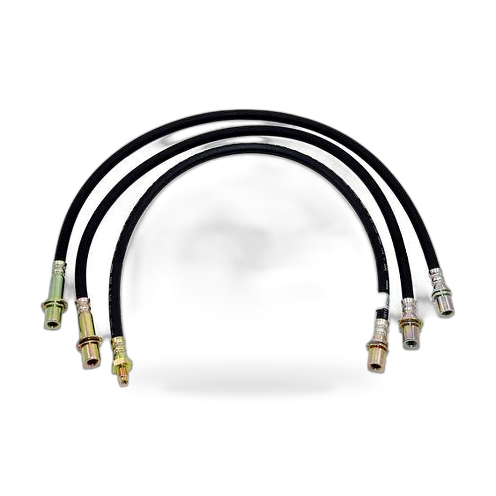 Extended Brake Braided Hose kit Fits Hilux LN46 YN65 YN67 LN65 RN105 LN106 79-97 - ZT2