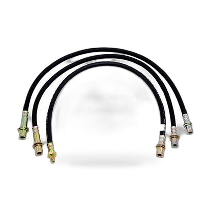 Extended Brake Braided Hose kit Fits Hilux LN46 YN65 YN67 LN65 RN105 LN106 79-97 - ZT3