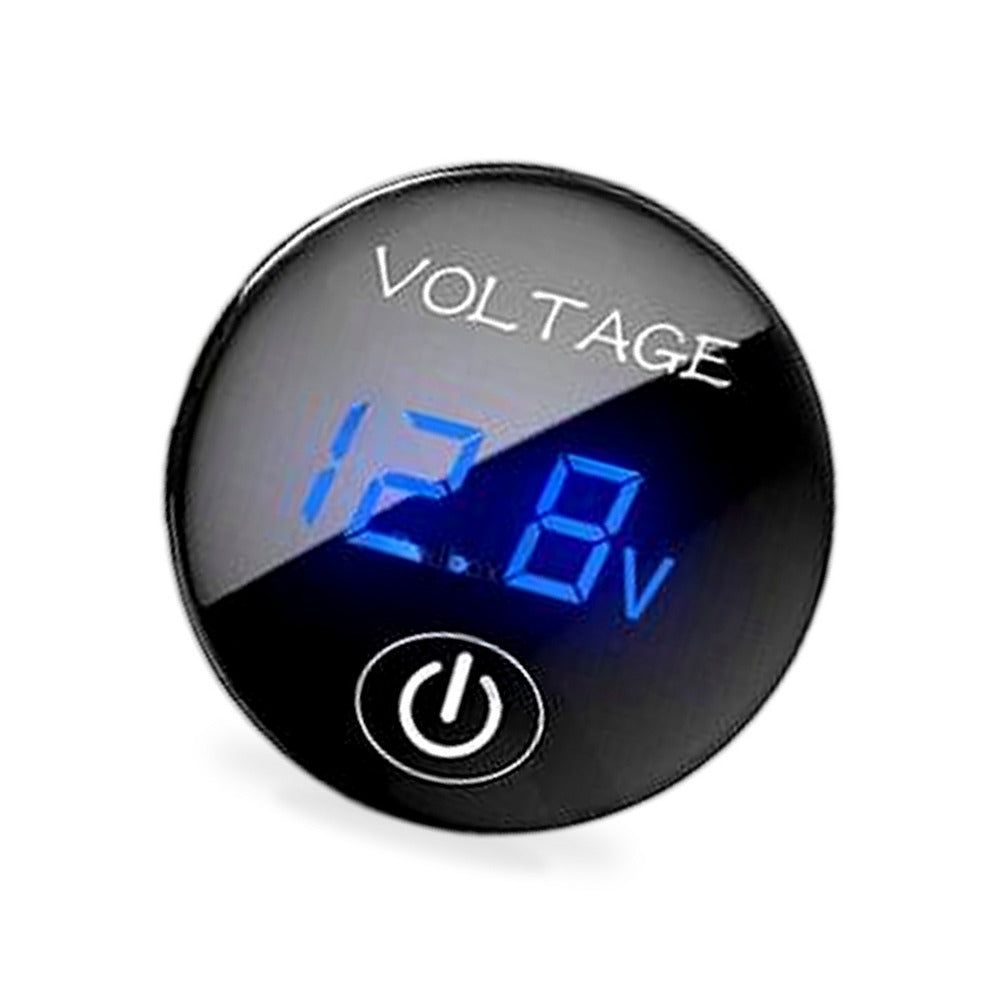 2X Volt Gauge Voltage Meter 12V-24V LED Digital Display DC Car Panel Voltmeter - BD1