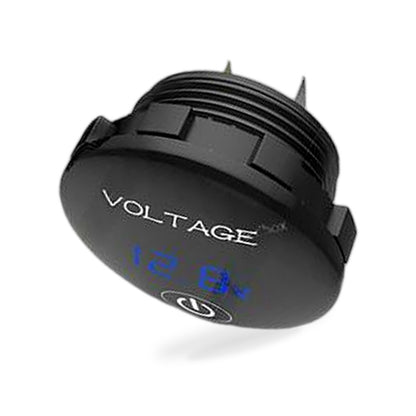 2X Volt Gauge Voltage Meter 12V-24V LED Digital Display DC Car Panel Voltmeter - BD4