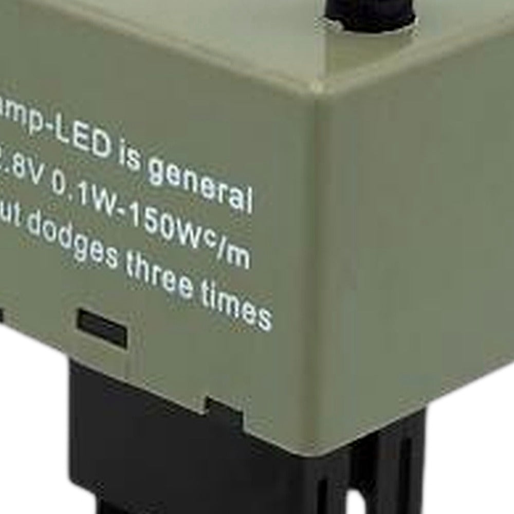 8Pin Speed Adjustable LED Flasher Relay Turn Signal Light Indicators Blinker - XQ1